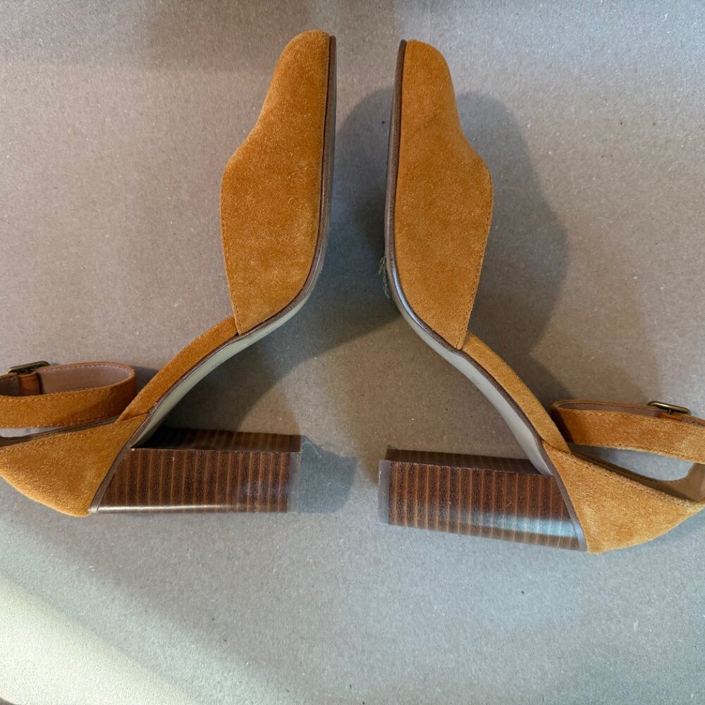 Soludos Collette 4" Heels - Mustard - Size 8.5 - Picture 4 of 6